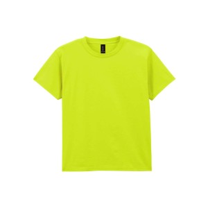 Gildan Light Cotton gyerekp�l�, Safety Green (T-shirt, p�l�, 90-100% pamut)