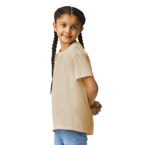 Gildan Light Cotton gyerekp�l�, Sand (T-shirt, p�l�, 90-100% pamut)