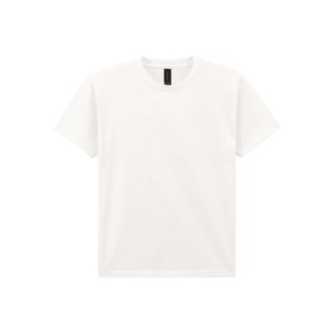 Gildan Light Cotton gyerekp�l�, White (T-shirt, p�l�, 90-100% pamut)