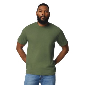 Gildan Light r�vidujj� p�l�, Military Green (T-shirt, p�l�, 90-100% pamut)
