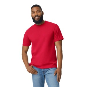 Gildan Light r�vidujj� p�l�, Red (T-shirt, p�l�, 90-100% pamut)
