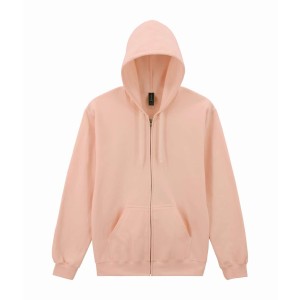 GILDAN SOFTSTYLE cipz�ras kapucnis pol�rpul�ver, Dusty Rose (pol�r pul�ver)