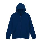 GILDAN SOFTSTYLE cipzras kapucnis polrpulver, Navy (GISF600NV)