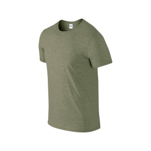 Gildan SoftStyle f�rfi p�l�, Heather Military Gre (T-shirt, p�l�, kevertsz�las, m�sz�las)