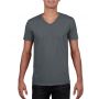 Gildan SoftStyle frfi V-nyak pl, Charcoal