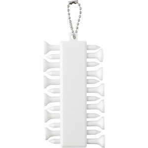 Golf tee-k�szlet, feh�r (sportszer)