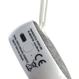 Hangszr, jrahasznostott ABS, fehr (hangszr, rdi, vett)