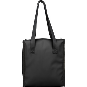 H�t�t�ska, �jrahasznos�tott PU, fekete (h�t�t�ska)