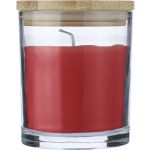 Illatgyertya �veg tart�ban, piros (1207021-08)