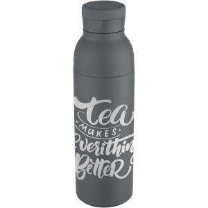 Illuminate h�szigetelt kulacs, 650 ml, sz�rke (vizespalack)