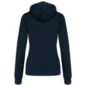 Kariban Contrast n�i kapucnis pul�ver, Navy/Fine Grey (pul�ver)