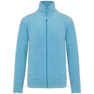 Kariban Falco cipz�ras mikropol�r pul�ver, Cloudy Blue Heather (pol�r pul�ver)