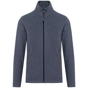 Kariban Falco cipz�ras mikropol�r pul�ver, French Navy Heather (pol�r pul�ver)