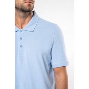 Kariban frfi pik pl, Sky Blue (gallros pl, 90-100% pamut)