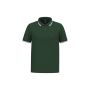 Kariban f�rfi r�vidujj� gall�ros p�l�, Forest Green/White