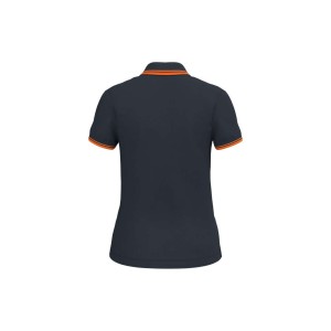 Kariban n�i r�vidujj� gall�ros p�l�, Navy/Orange (gall�ros p�l�, 90-100% pamut)