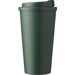 Kvspohr csavaros fedllel, 475 ml, zld (pohr)