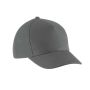 Kup 5 paneles gyerek baseballsapka, Dark Grey