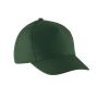 Kup 5 paneles gyerek baseballsapka, Forest Green