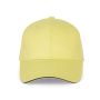 Kup Orlando 6 paneles sapka, Lemon Yellow/Dark Gr