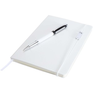 Legato Elegance A5-s fzet rollerballal, fehr/fekete (fzet, notesz)