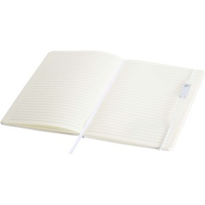 Legato Elegance A5-s fzet rollerballal, fehr/fekete (fzet, notesz)