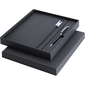 Legato Elegance A5-s fzet rollerballal, fekete (fzet, notesz)