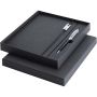Legato Elegance A5-s fzet rollerballal, fekete/fehr