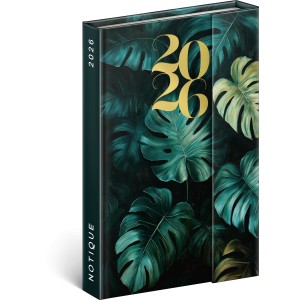 Mgnessel zrd agenda Monstera 2026, 11 x 16 cm (naptr)