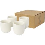 Male 90 ml-es presszkvs pohr, 4 db, fehr (11331701)