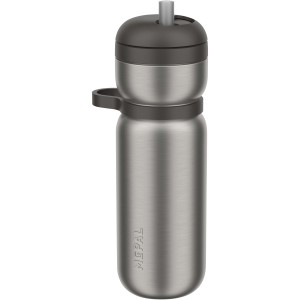 Mepal Twist szigetelt sportpalack, 600 ml, fekete (sportkulacs)
