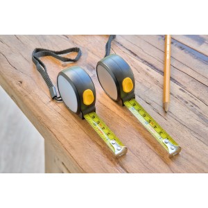 M�r�szalag, 5 m, fekete (m�r�szalag)