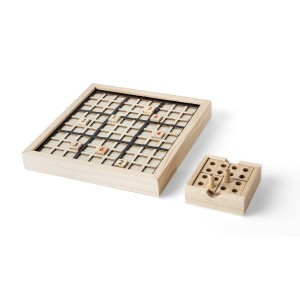 Mini Sudoku, feny�fa, barna (j�t�k)