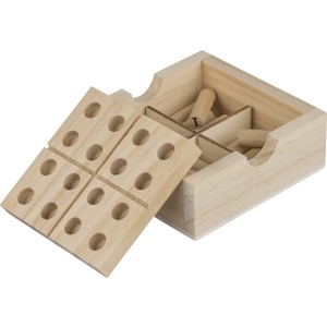 Mini Sudoku, feny�fa, barna (j�t�k)