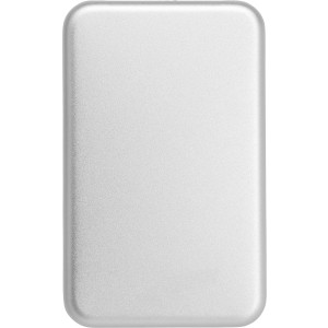 Napelemes powerbank, alumnium, ezst (powerbank)