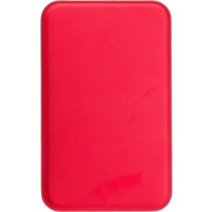 Napelemes powerbank, alumnium, piros (powerbank)