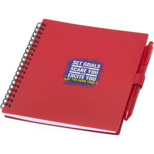 Niove jramanyag fzet s golystoll, piros (fzet, notesz)