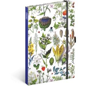 Notebook Herbs by Kateina Winterov, lined, 13  21 cm (naptr)