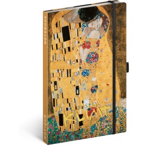 Notesz Gustav Klimt, lined, 13  21 cm (naptr)