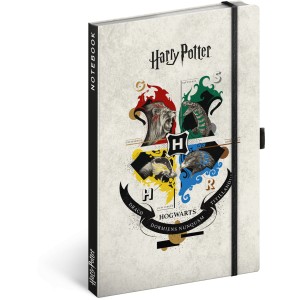 Notesz Harry Potter lined, 13  21 cm (naptr)
