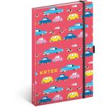 Notesz The Little Mole - Cars, lined, 13 x 21 cm (5416CA)