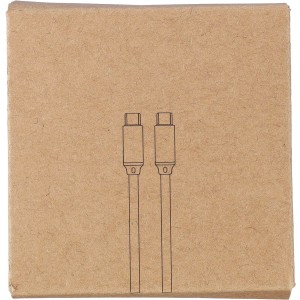 Nylon t�lt�k�bel, feh�r (vezet�k, eloszt�, adapter, k�bel)