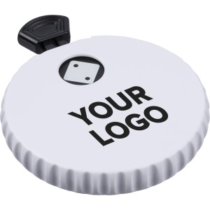 Nyom�gombos dob�kocka, fekete/feh�r (j�t�k)