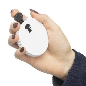 Nyom�gombos dob�kocka, fekete/feh�r (j�t�k)