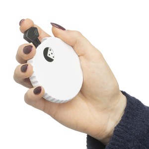 Nyom�gombos dob�kocka, fekete/feh�r (j�t�k)