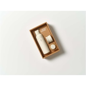 Ocean Bottle tbbfle kupakkal, 500 ml, homokk (vizespalack)