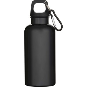Oregon m�anyag kulacs karabinerrel, 400 ml, fekete (sportkulacs)