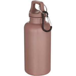 Oregon m�anyag kulacs karabinerrel, 400 ml, r�zsasz�n (sportkulacs)