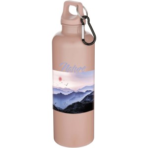 Oregon m�anyag kulacs karabinerrel, 750 ml, r�zsasz�n (sportkulacs)