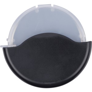 Pizzav�g�, fekete (m�anyag konyhai felszerel�s)